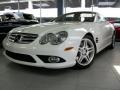 2008 Alabaster White Mercedes-Benz SL 550 Roadster  photo #1