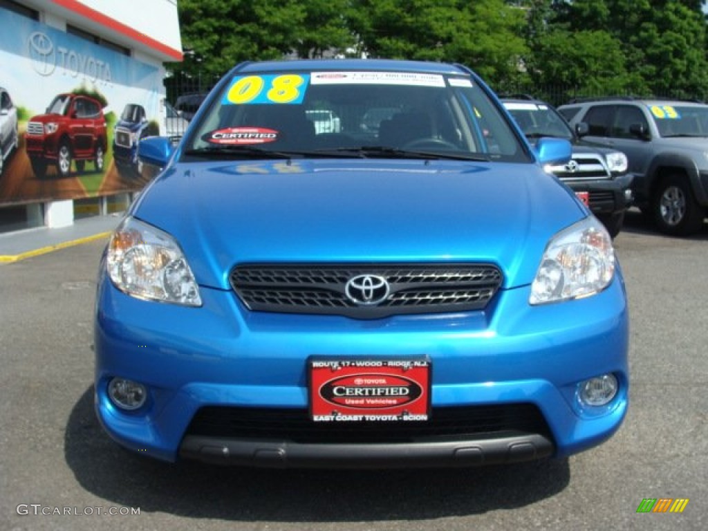2008 Matrix XR - Speedway Blue / Dark Charcoal photo #2