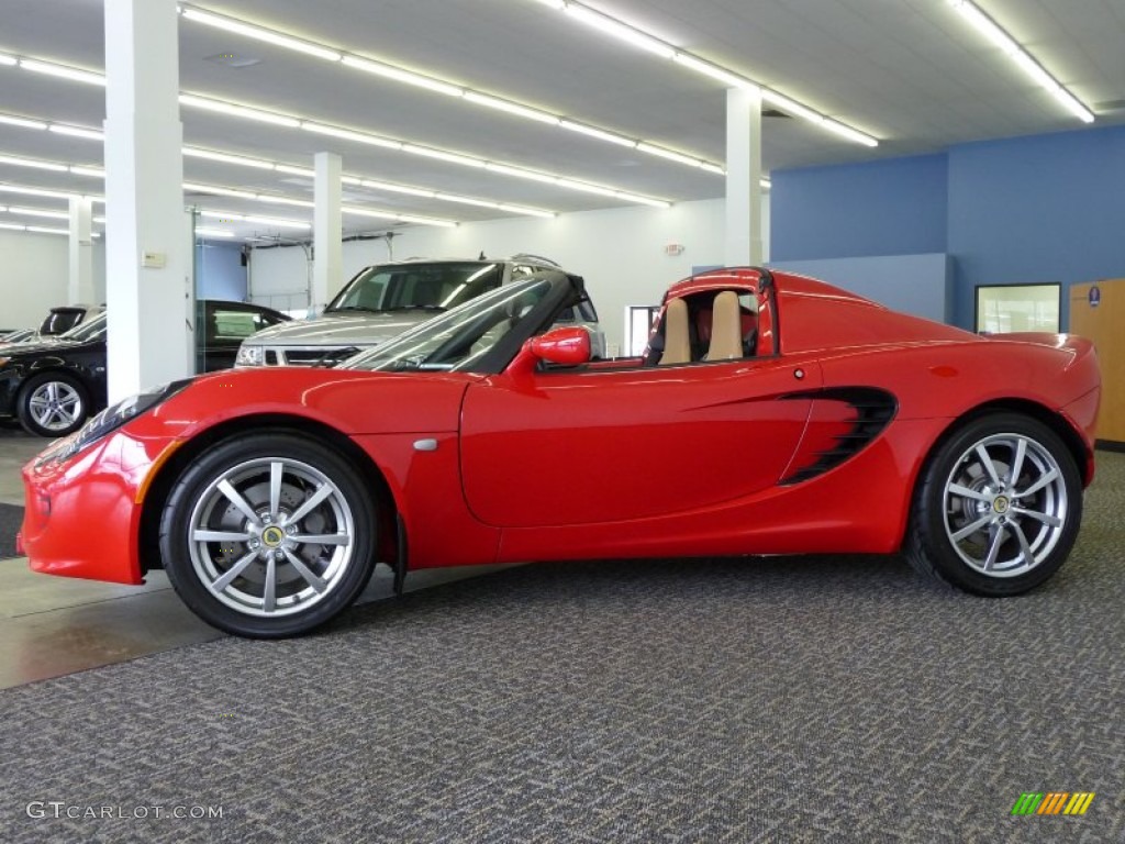 2009 Elise  - Ardent Red / Biscuit photo #3