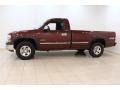 2000 Dark Carmine Red Metallic Chevrolet Silverado 1500 LS Regular Cab 4x4  photo #4