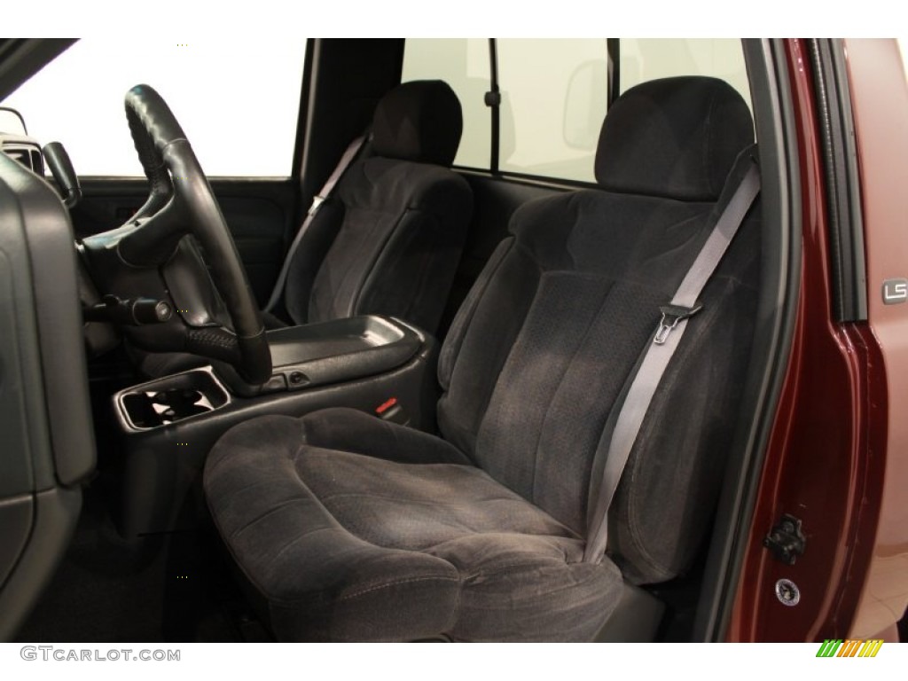Graphite Interior 2000 Chevrolet Silverado 1500 LS Regular Cab 4x4 Photo #50259458