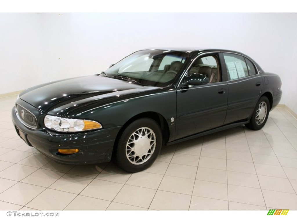 2001 LeSabre Custom - Dark Polo Green Metallic / Taupe photo #3
