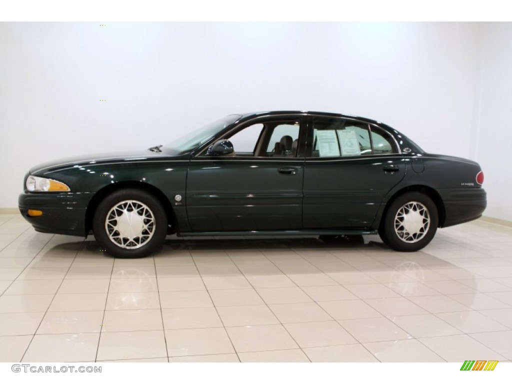 2001 LeSabre Custom - Dark Polo Green Metallic / Taupe photo #4