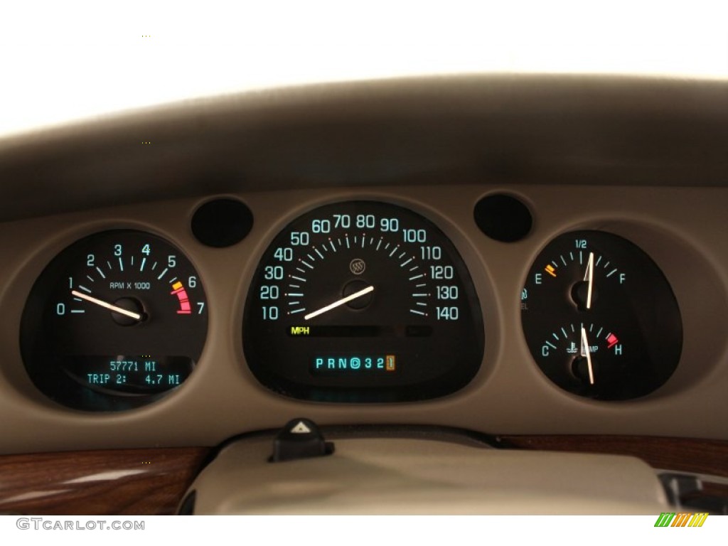 2001 LeSabre Custom - Dark Polo Green Metallic / Taupe photo #7