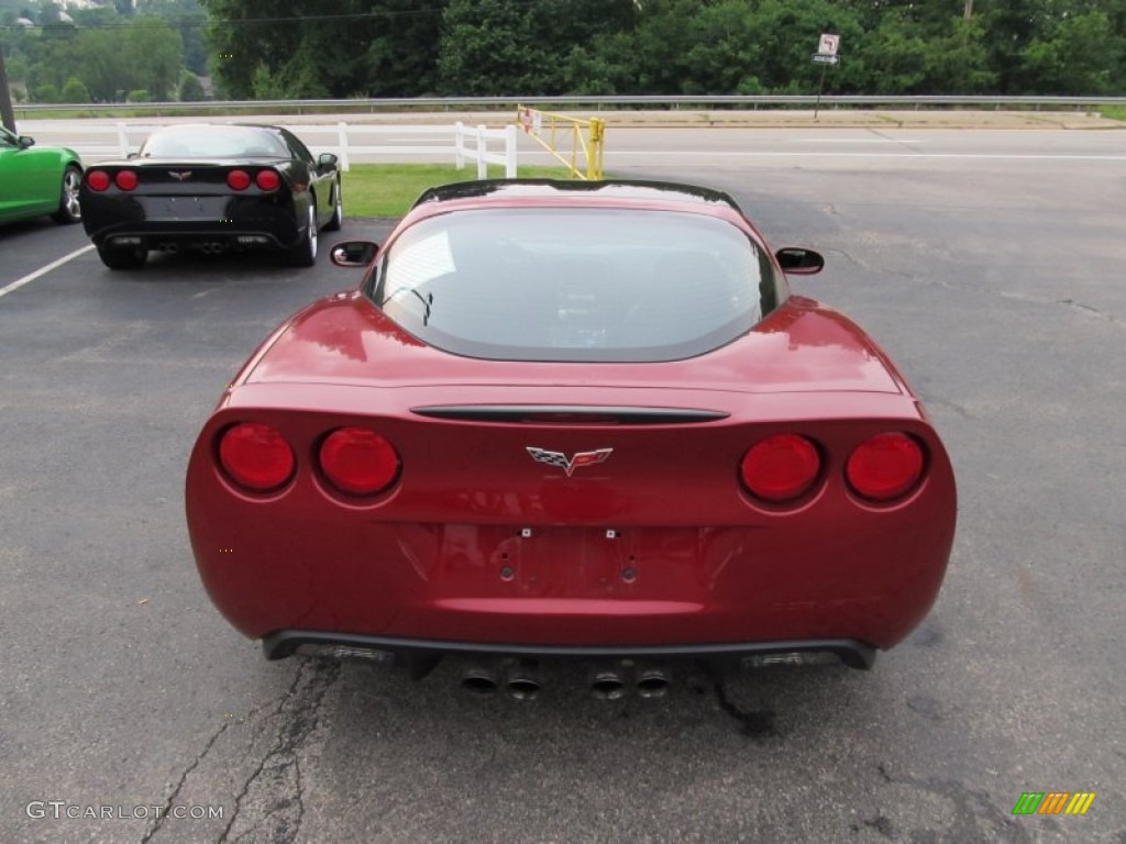 Crystal Red Metallic 2010 Chevrolet Corvette Coupe Exterior Photo #50260070