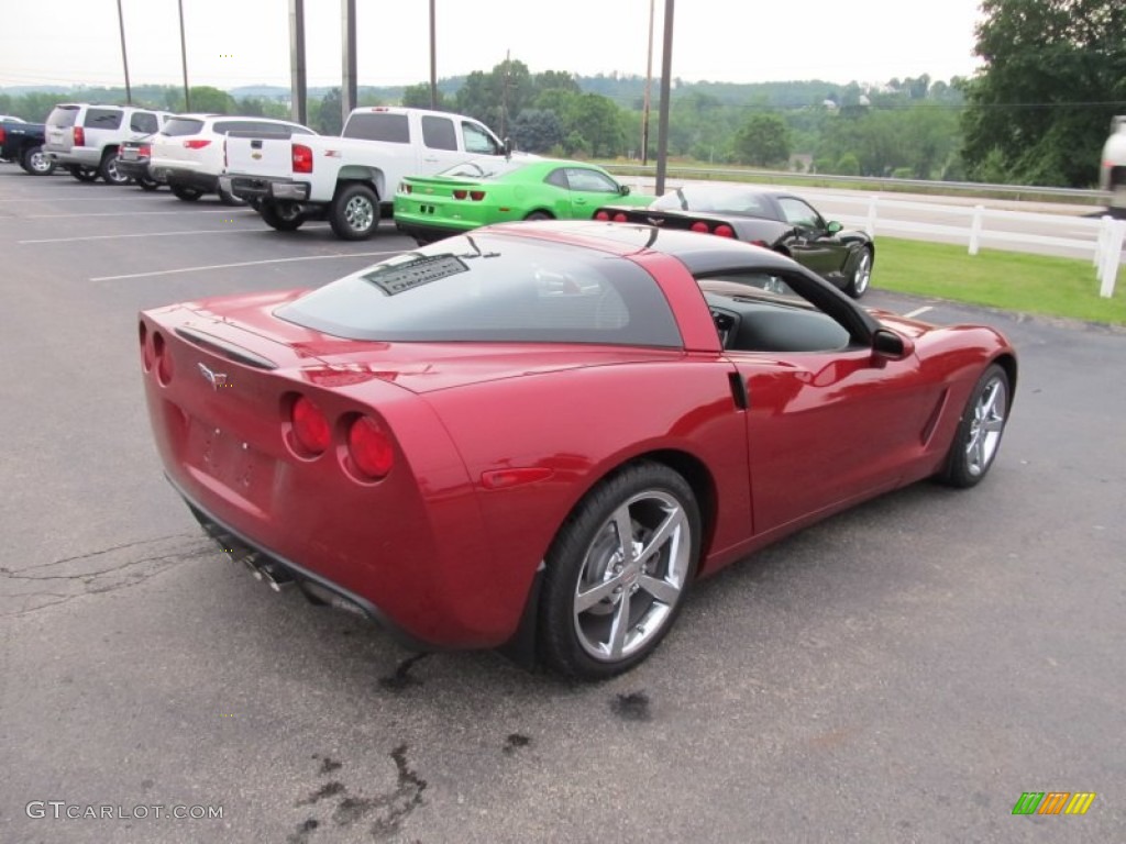 Crystal Red Metallic 2010 Chevrolet Corvette Coupe Exterior Photo #50260079