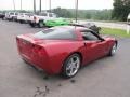 Crystal Red Metallic 2010 Chevrolet Corvette Coupe Exterior