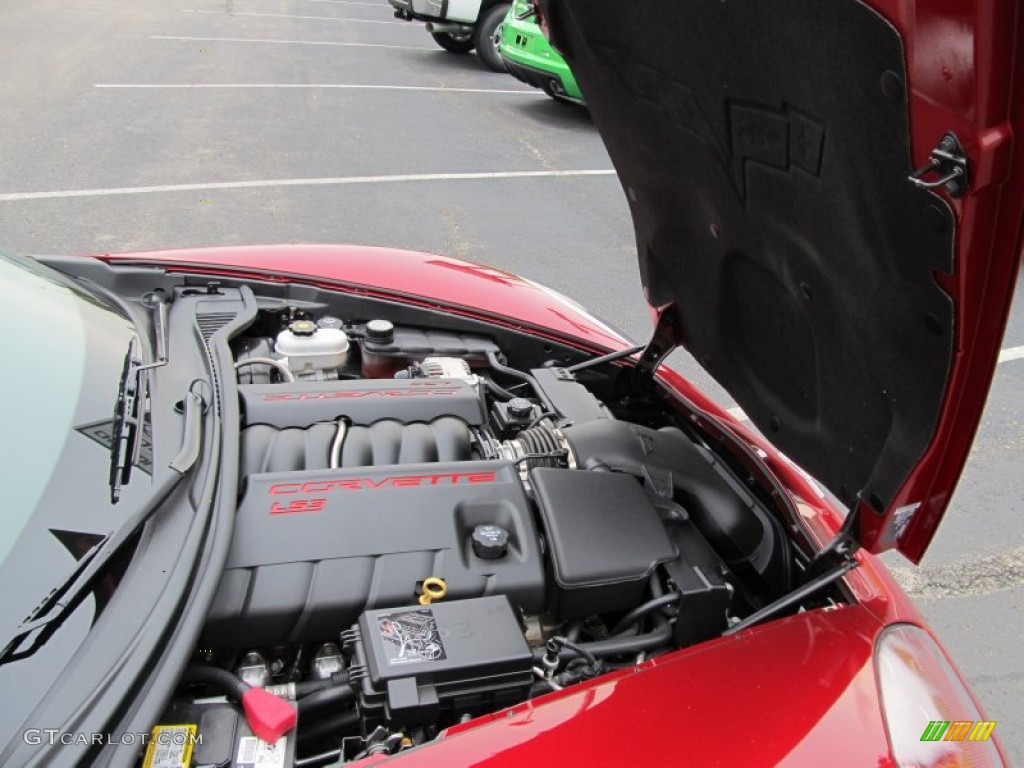 2010 Chevrolet Corvette Coupe 6.2 Liter OHV 16-Valve LS3 V8 Engine Photo #50260118