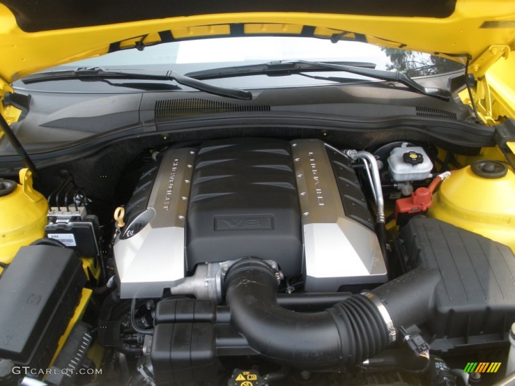 2010 Chevrolet Camaro SS Coupe 6.2 Liter OHV 16-Valve V8 Engine Photo #50260943