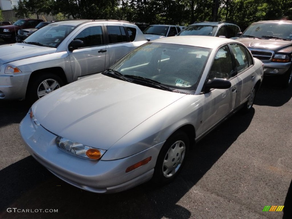 2000 S Series SL1 Sedan - Light Silver / Gray photo #3