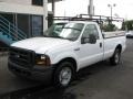 2007 Oxford White Clearcoat Ford F250 Super Duty XL Regular Cab  photo #5