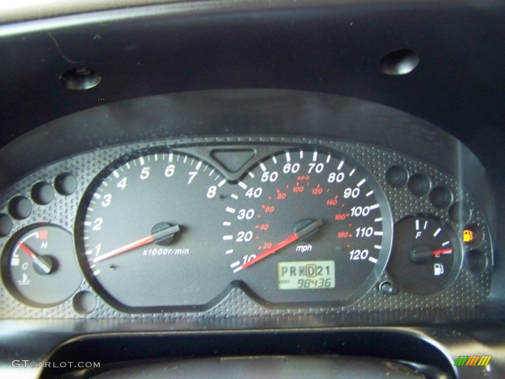 2001 Mazda Tribute ES V6 4WD Gauges Photo #50262332