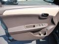 Cocoa/Cashmere 2009 Chevrolet Malibu Hybrid Sedan Door Panel
