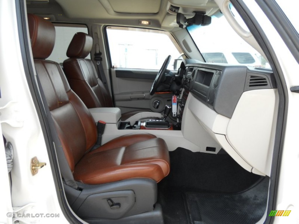 Saddle Brown Interior 2006 Jeep Commander Limited Photo #50262461