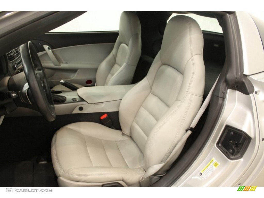 Titanium Gray Interior 2006 Chevrolet Corvette Coupe Photo #50263766
