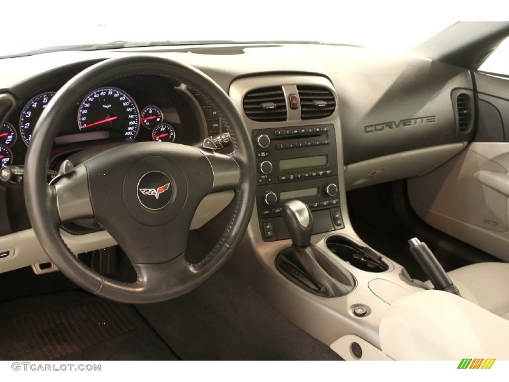 2006 Chevrolet Corvette Coupe Titanium Gray Dashboard Photo #50263772