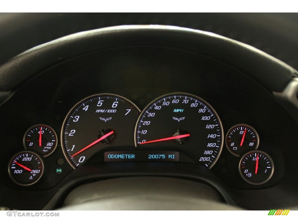 2006 Chevrolet Corvette Coupe Gauges Photo #50263790