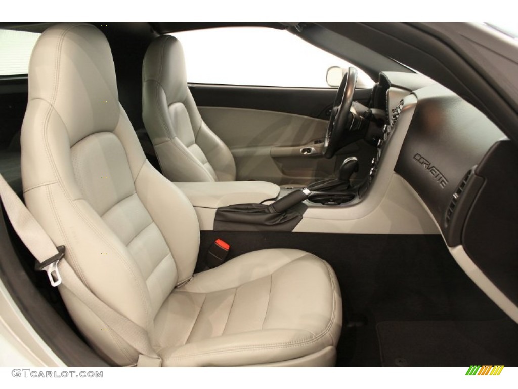 Titanium Gray Interior 2006 Chevrolet Corvette Coupe Photo #50263823