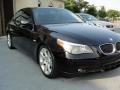 Jet Black - 5 Series 545i Sedan Photo No. 3