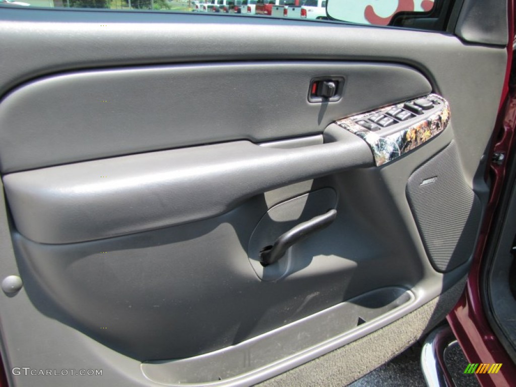 2005 Sierra 1500 Z71 Crew Cab 4x4 - Sport Red Metallic / Dark Pewter photo #11