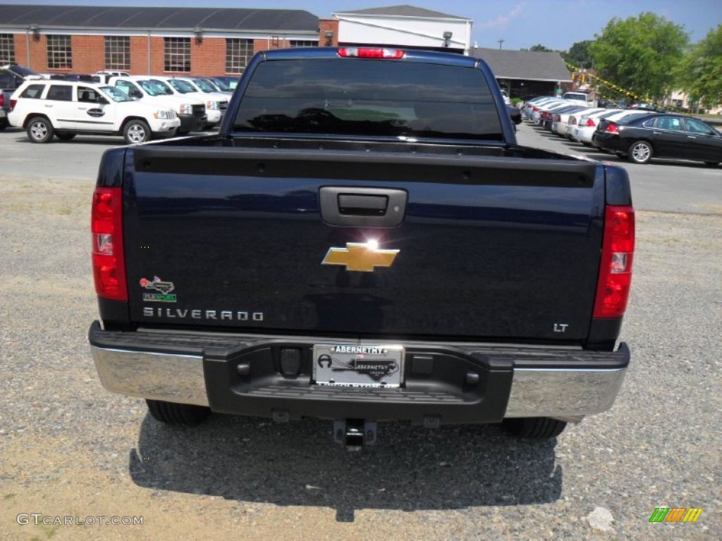 2011 Silverado 1500 LT Extended Cab 4x4 - Imperial Blue Metallic / Ebony photo #3