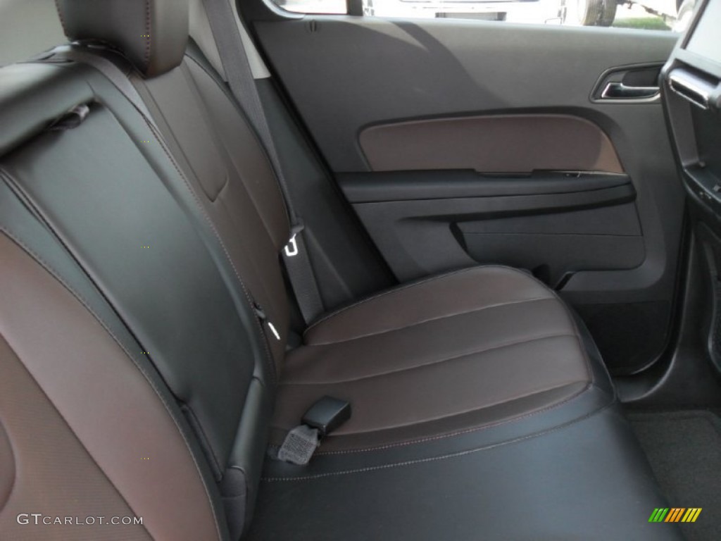 Brownstone/Jet Black Interior 2011 Chevrolet Equinox LTZ Photo #50266040