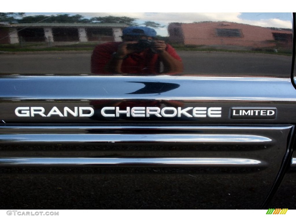 2004 Grand Cherokee Limited 4x4 - Brillant Black Crystal Pearl / Dark Slate Gray photo #16