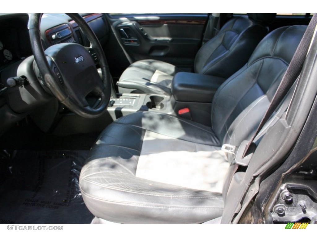 2004 Grand Cherokee Limited 4x4 - Brillant Black Crystal Pearl / Dark Slate Gray photo #39