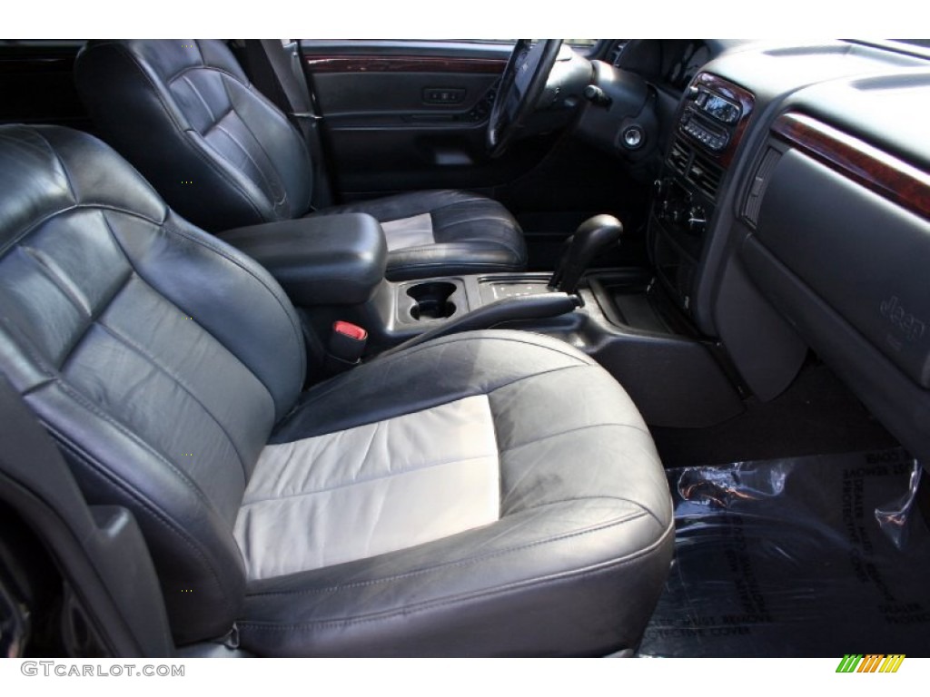 2004 Grand Cherokee Limited 4x4 - Brillant Black Crystal Pearl / Dark Slate Gray photo #40