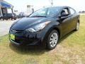 2012 Midnight Black Hyundai Elantra GLS  photo #7