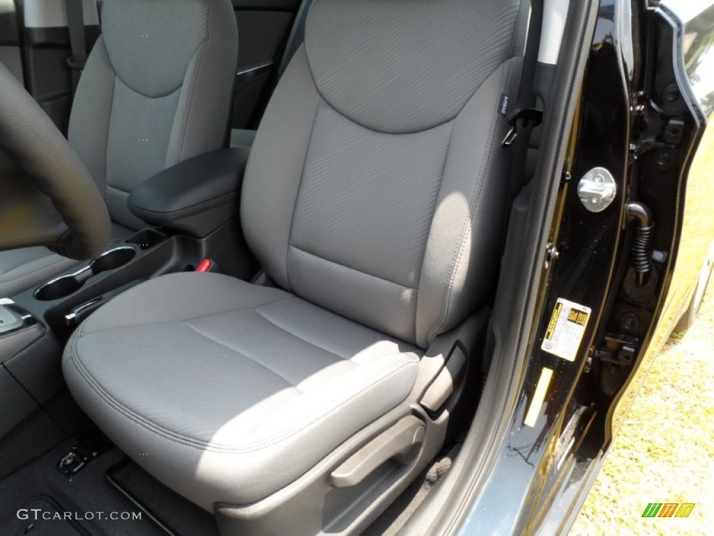 Gray Interior 2012 Hyundai Elantra GLS Photo #50267399