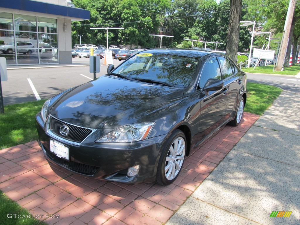 2008 IS 250 AWD - Smoky Granite Mica / Black photo #1