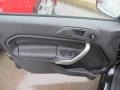 Charcoal Black Leather Door Panel Photo for 2011 Ford Fiesta #50269650