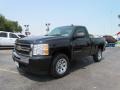 Black - Silverado 1500 LS Regular Cab Photo No. 3