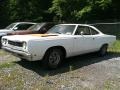 White 1968 Plymouth Roadrunner Coupe