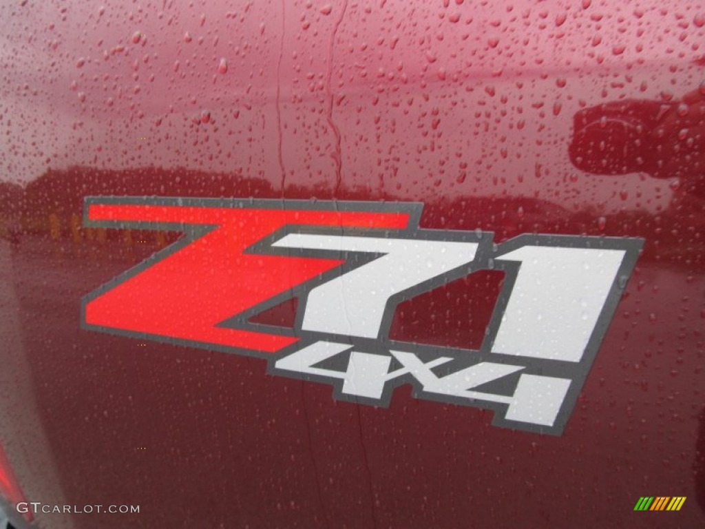 2009 Silverado 1500 LTZ Crew Cab 4x4 - Deep Ruby Red Metallic / Light Cashmere photo #7