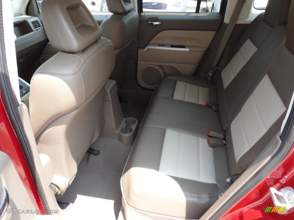 Pastel Pebble Beige Interior 2008 Jeep Patriot Limited 4x4 Photo #50270886