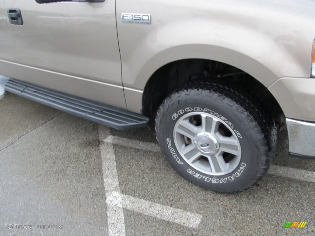 2006 F150 XLT SuperCab 4x4 - Arizona Beige Metallic / Tan photo #3