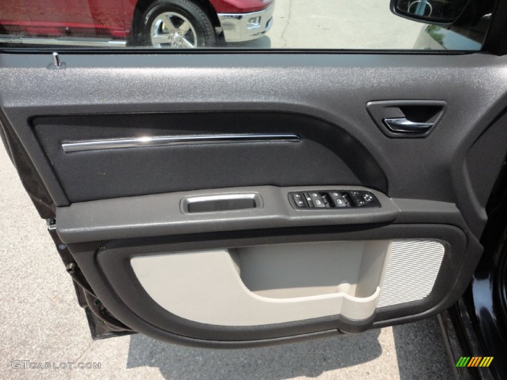 2009 Journey R/T - Brilliant Black Crystal Pearl / Dark Slate Gray/Light Graystone photo #16