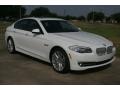 2011 Alpine White BMW 5 Series 550i Sedan  photo #8