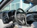Gray Fabric 2011 Honda CR-Z EX Navigation Sport Hybrid Steering Wheel