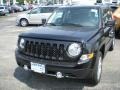 2011 Brilliant Black Crystal Pearl Jeep Patriot Latitude X 4x4  photo #1