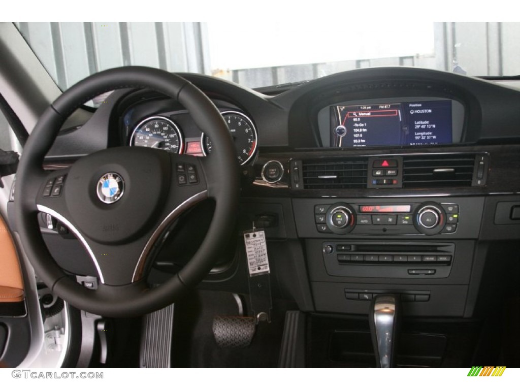 2011 3 Series 328i Coupe - Mineral White Metallic / Saddle Brown Dakota Leather photo #5