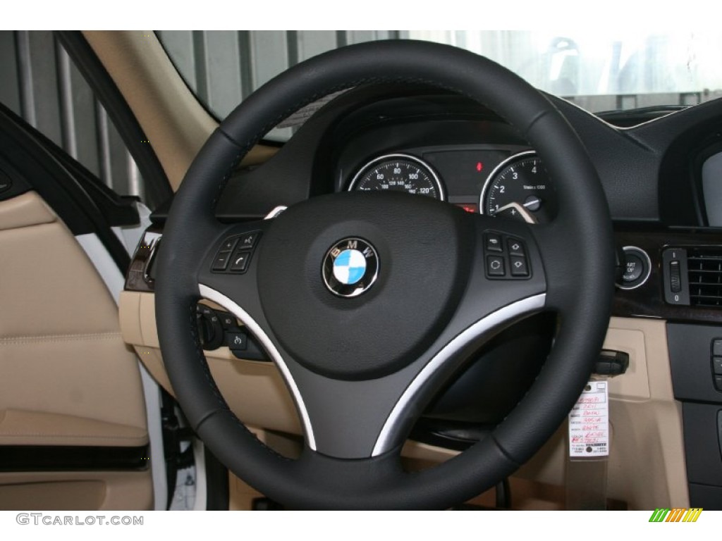 2011 3 Series 335i Sedan - Alpine White / Beige Dakota Leather photo #10