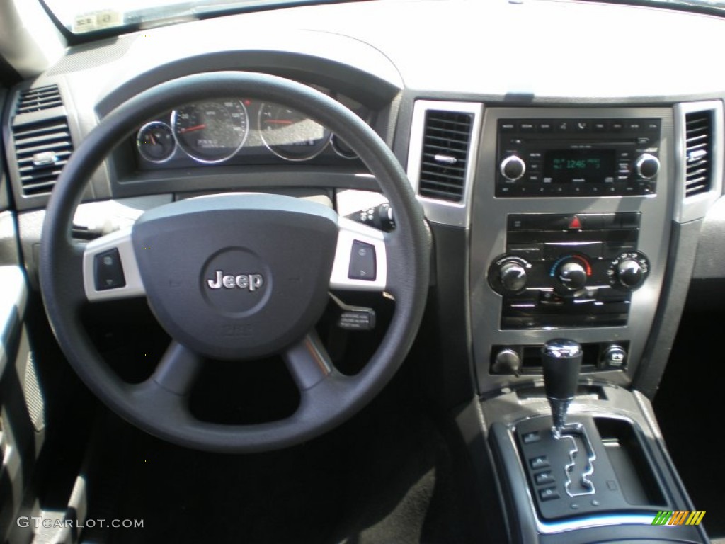 2008 Grand Cherokee Laredo 4x4 - Modern Blue Pearl / Dark Slate Gray/Light Graystone photo #12