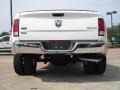 2011 Bright White Dodge Ram 3500 HD Laramie Longhorn Crew Cab 4x4 Dually  photo #4