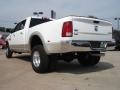 2011 Bright White Dodge Ram 3500 HD Laramie Longhorn Crew Cab 4x4 Dually  photo #5