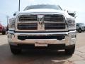 2011 Bright White Dodge Ram 3500 HD Laramie Longhorn Crew Cab 4x4 Dually  photo #8