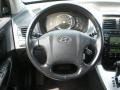 Black 2008 Hyundai Tucson Limited Steering Wheel