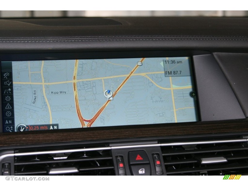 2012 BMW 7 Series 750Li Sedan Navigation Photo #50275416